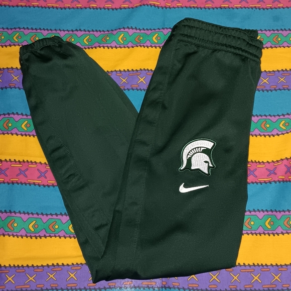 Nike Team Issued Michigan State Spartans Tear Away Shoot Around Jersey Pants